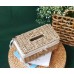 SEAGRASS TISSUE BOX WITH LINER